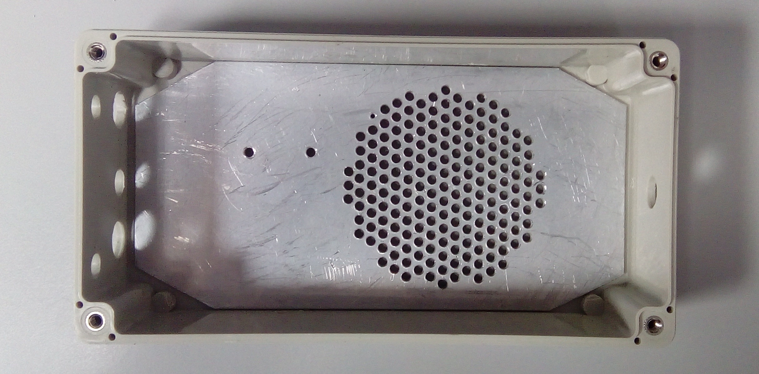 G0ETP V2 SDR Heatsink and Speaker Holes